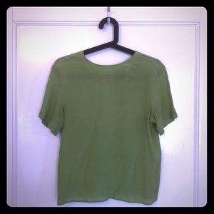 Anna and Frank Silk Vintage Top Blouse
